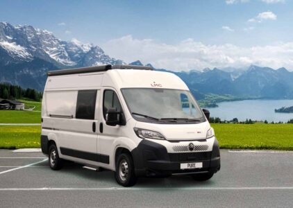 LMC Innovan pure vor Alpen