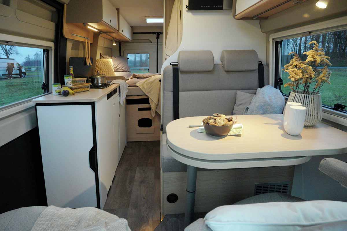 Interieur im Campervan
