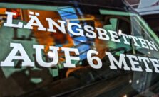 11 Campervans: 6 m Kasten mit 2 m Einzelbetten