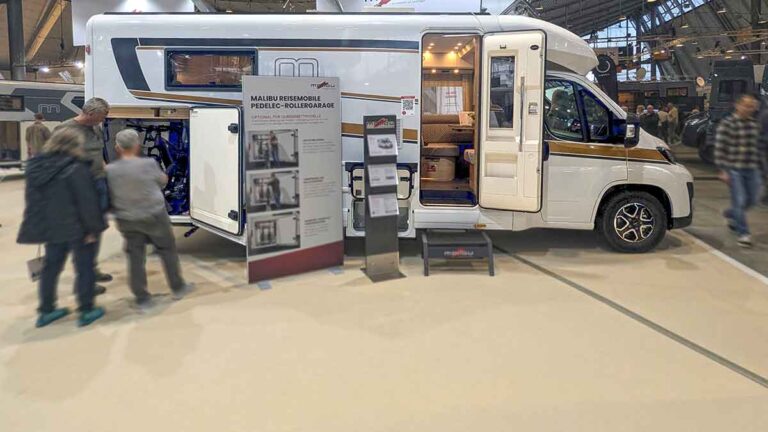 Malibu T 480 RB-QB auf Messe