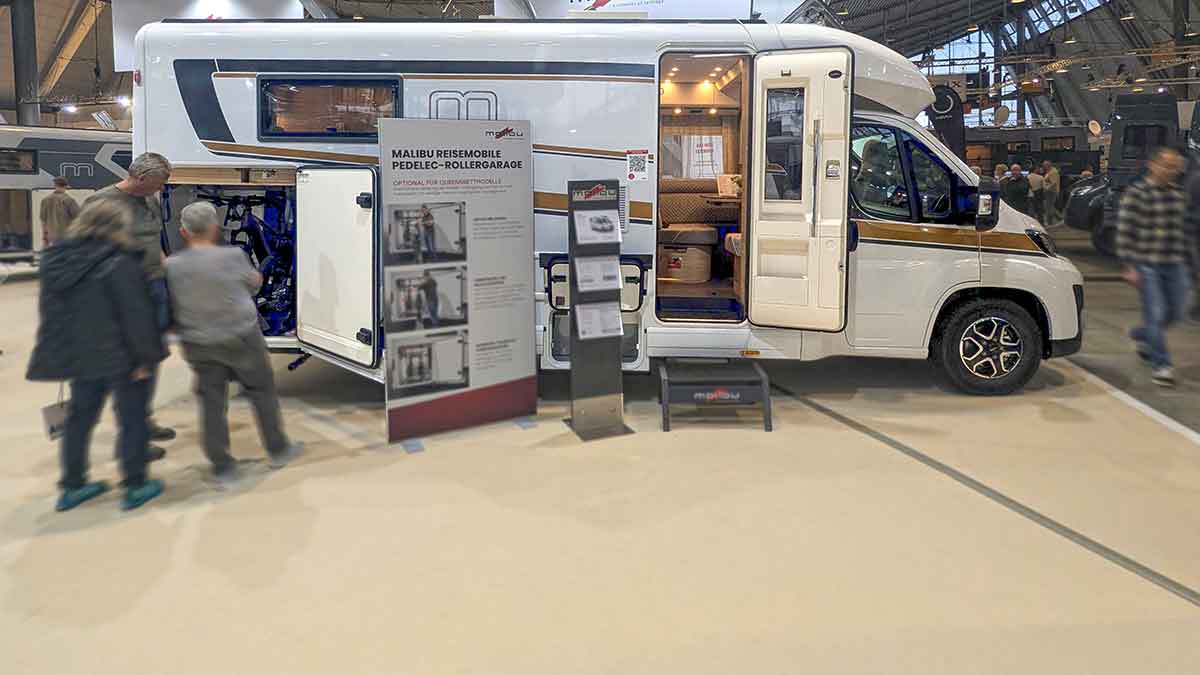 Malibu T 480 RB-QB auf Messe