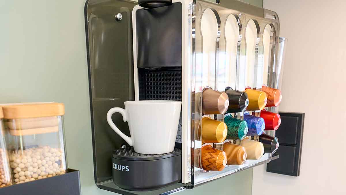 Kaffeemaschine mit Tabs