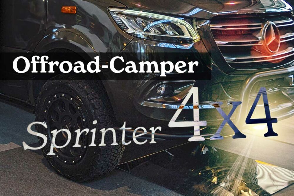 10 Offroad Camper Sprinter 4x4