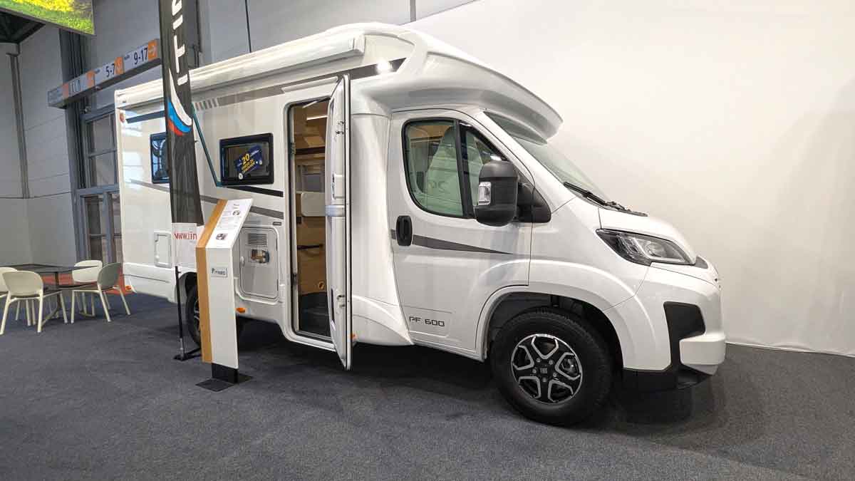 Itineo Cozi PF600 auf Messestand