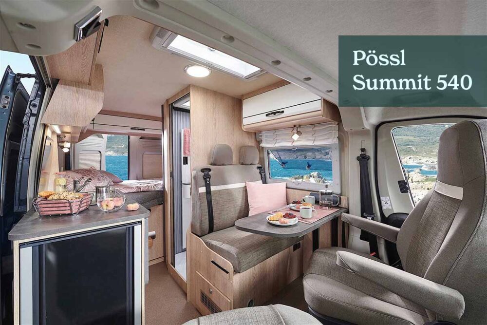 Durchsicht Pössl kurzer Camper