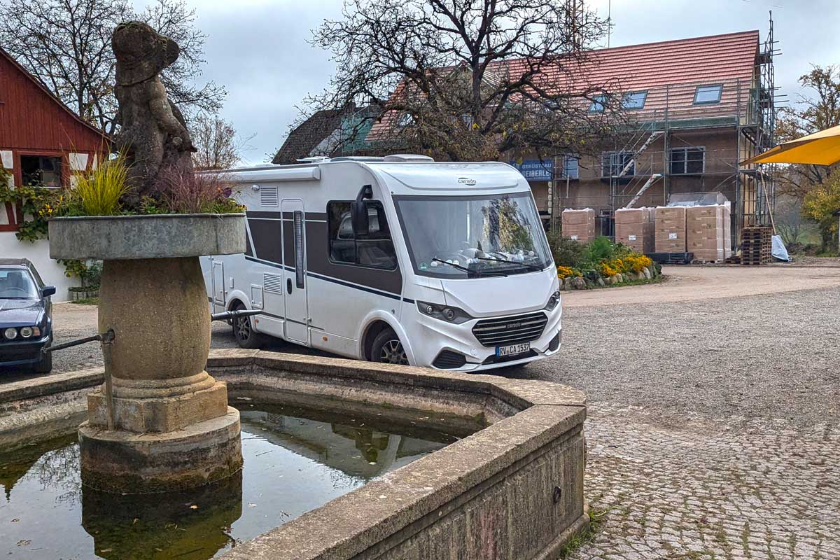 Wohnmobil am Hofgut Rengoldshausen