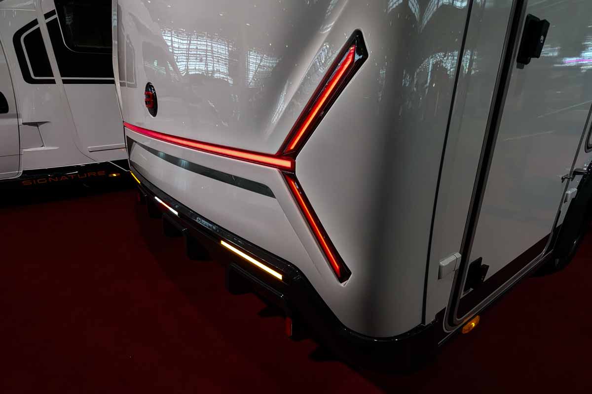 Bridgelight-Signatur am Bürstner Signature sft