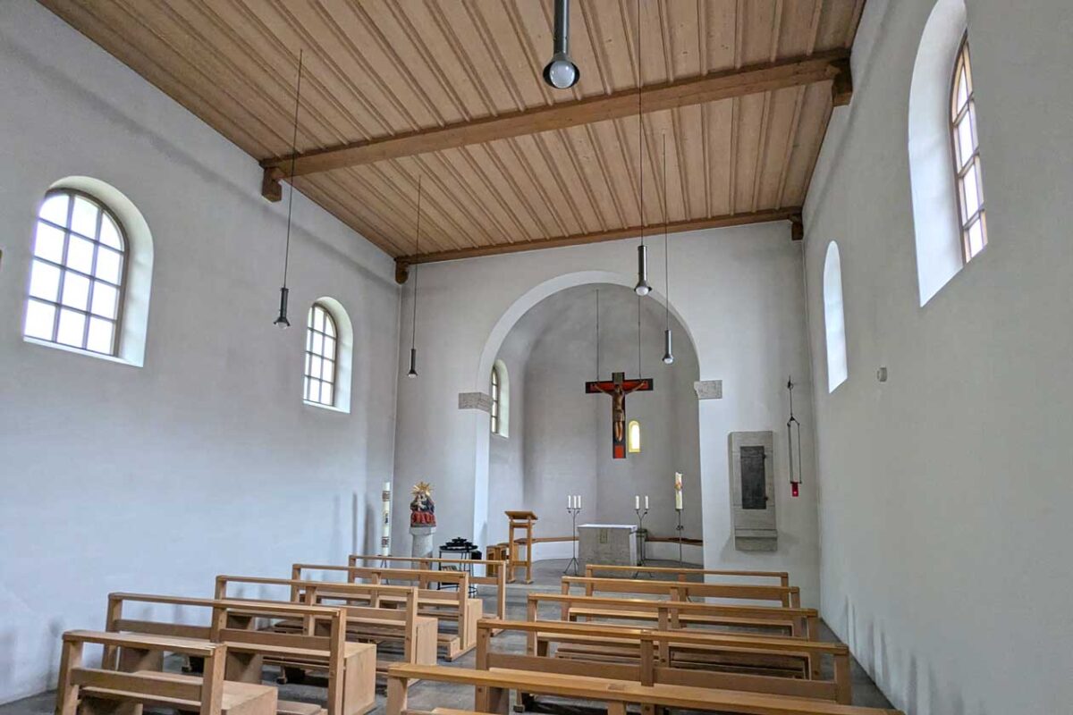 Innenraum einer Kirche 