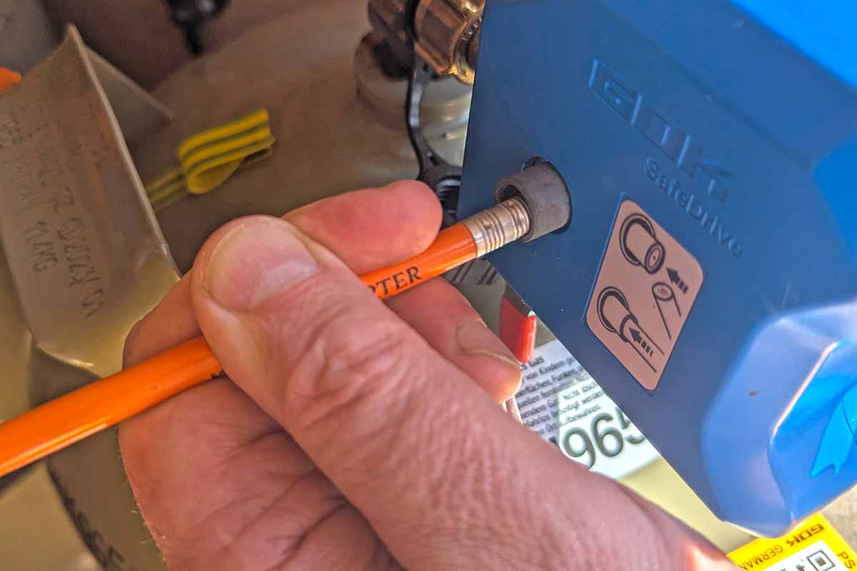 Caramatic plus mit Stift starten