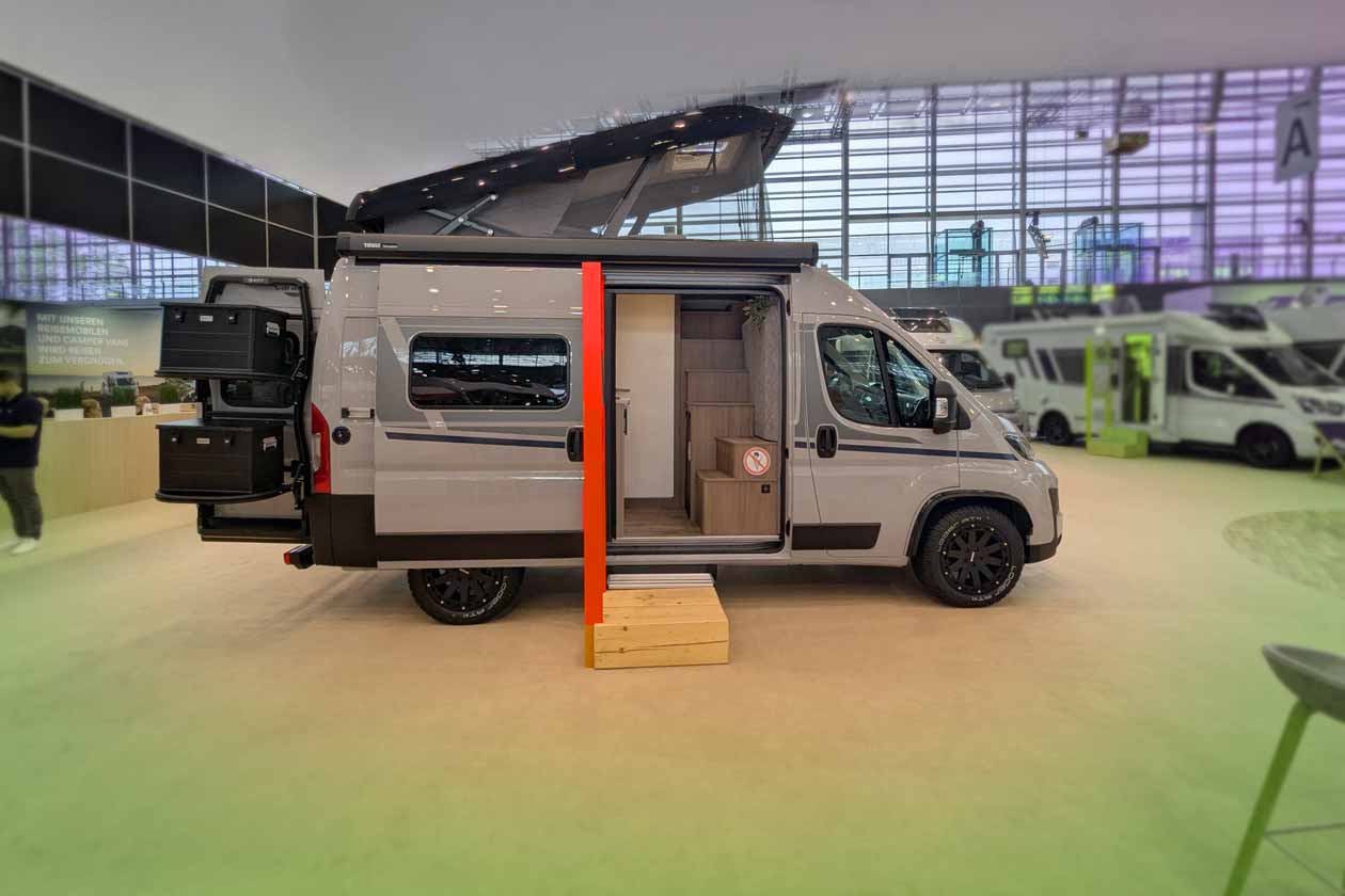 540 cm Camper mit alternativem Grundriss