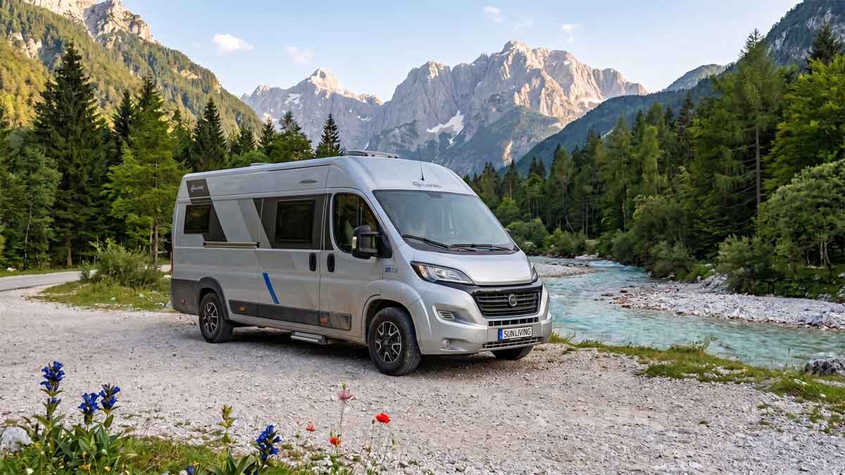 Sun Living V 65GX in Flusstal