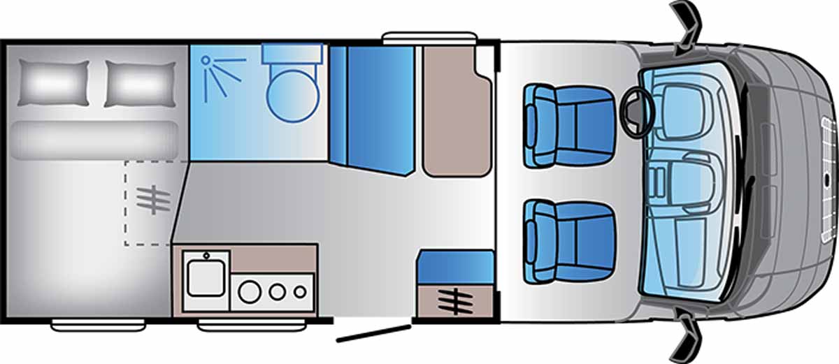 Grundriss Sun Living C 60 SP