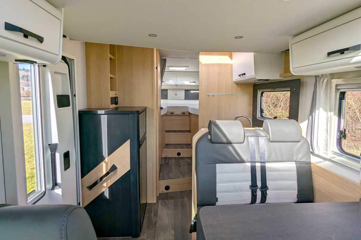 Durchsicht im Sunlight T680 Adventure