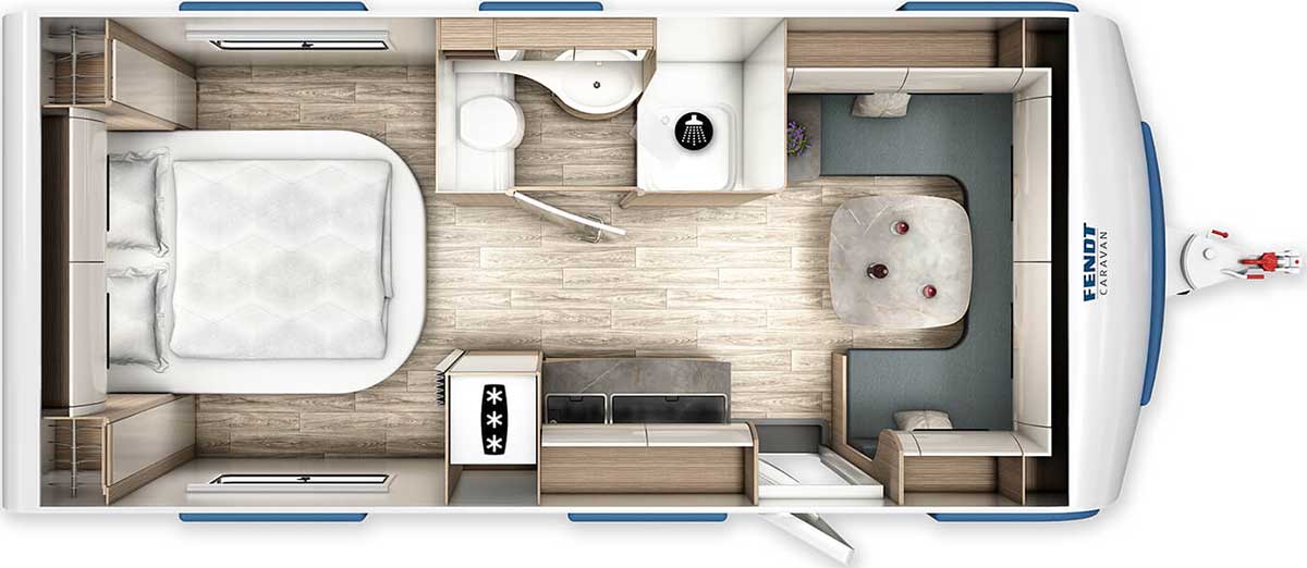 Grundriss Fendt Tendenza 560 SFDW