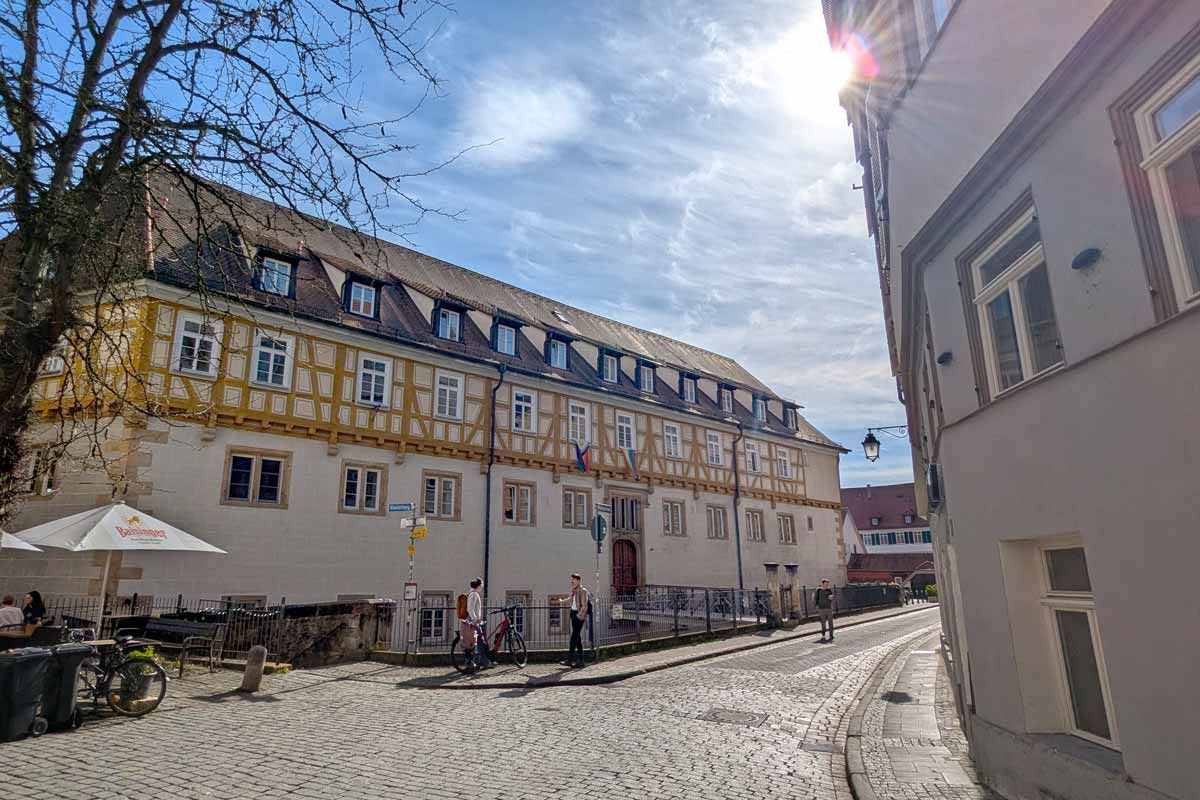 Fachwerkgebäude in Tübingen