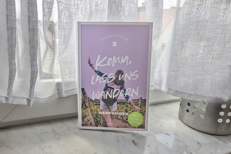 Weinfranken. Komm, lass uns wandern, MArtin Droschke, Cover