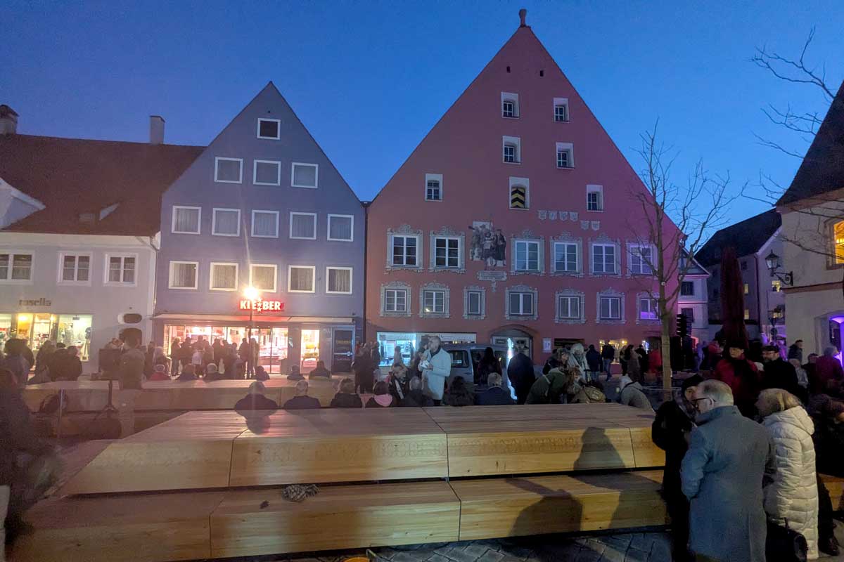 Weinmarkt in Memmingen