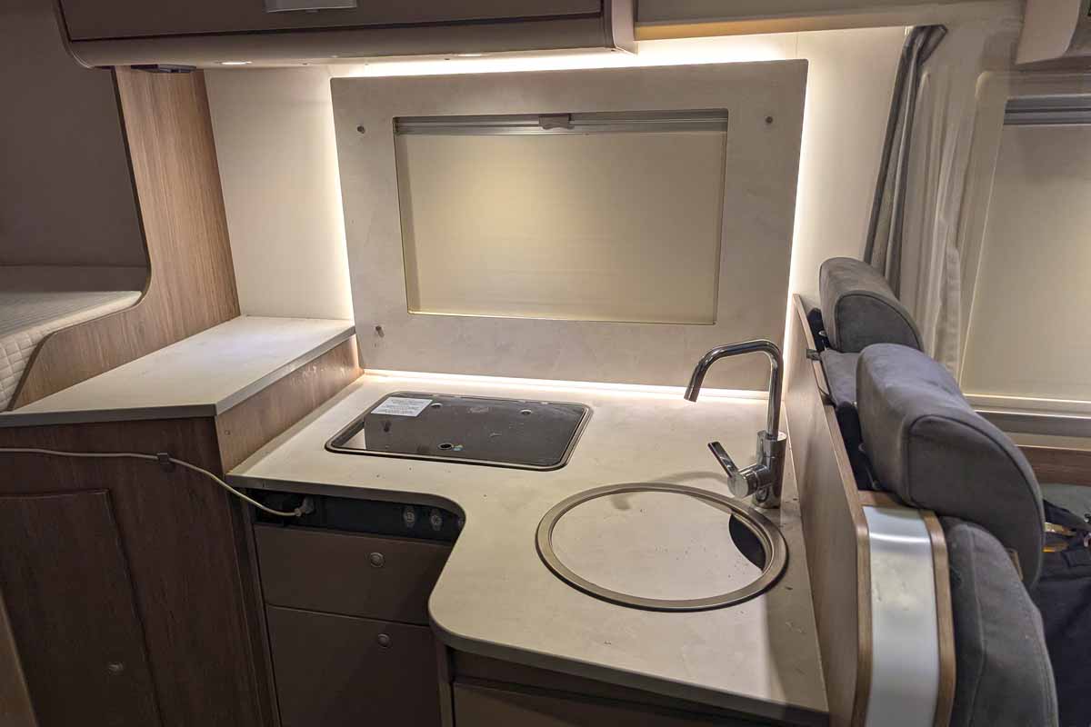 Winkelkueche im Carado T338