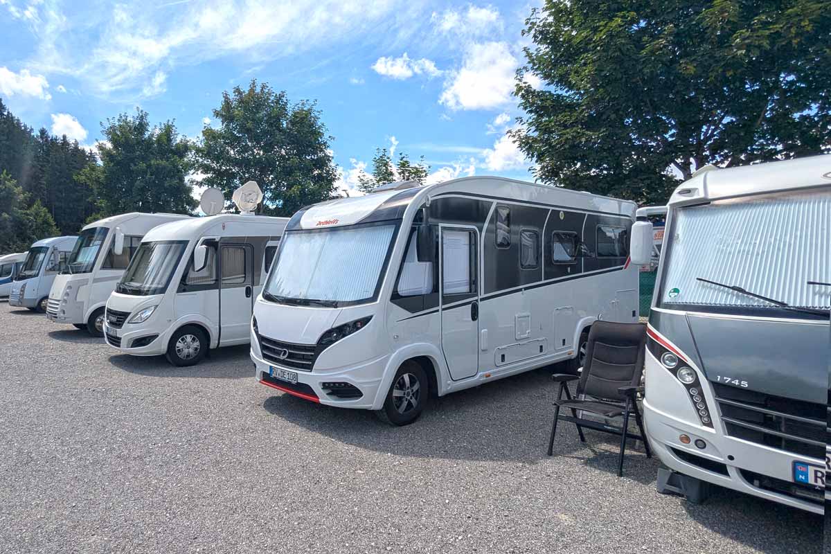 Wohnmobil-Stellplatz