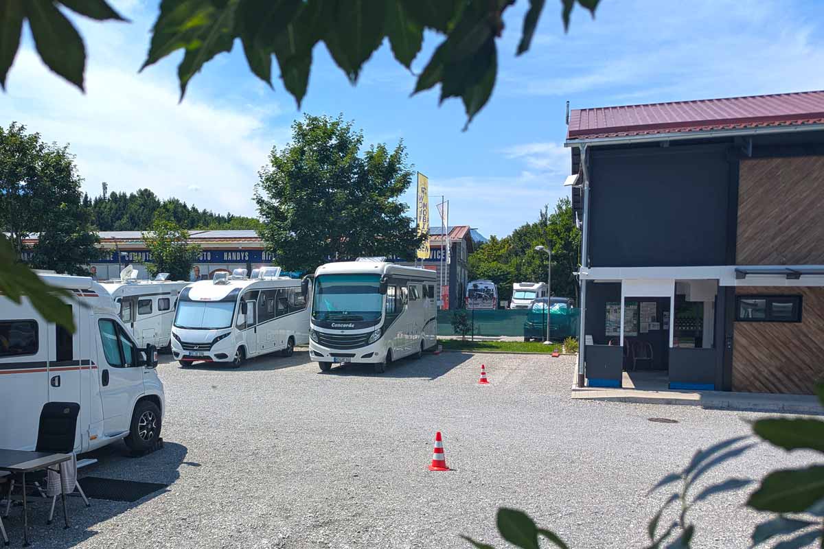 Wohnmobilpark Füssen Versorgungshaus