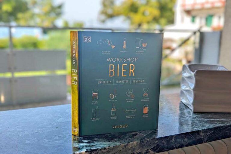 Buch Workshop Bier auf Fensterbank
