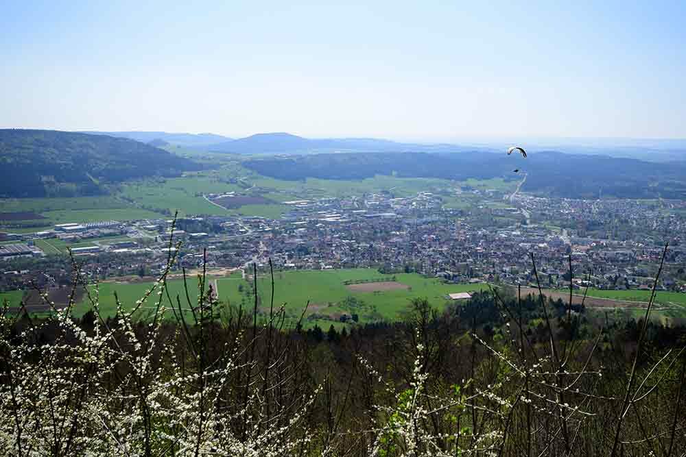 Panorama mit Zeugenbergen