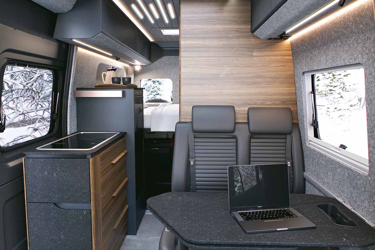 Interieur im Supertwin 600 SPB