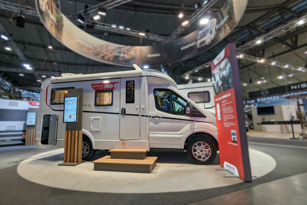Dehtleffs Globebus go t 15 auf der CMT