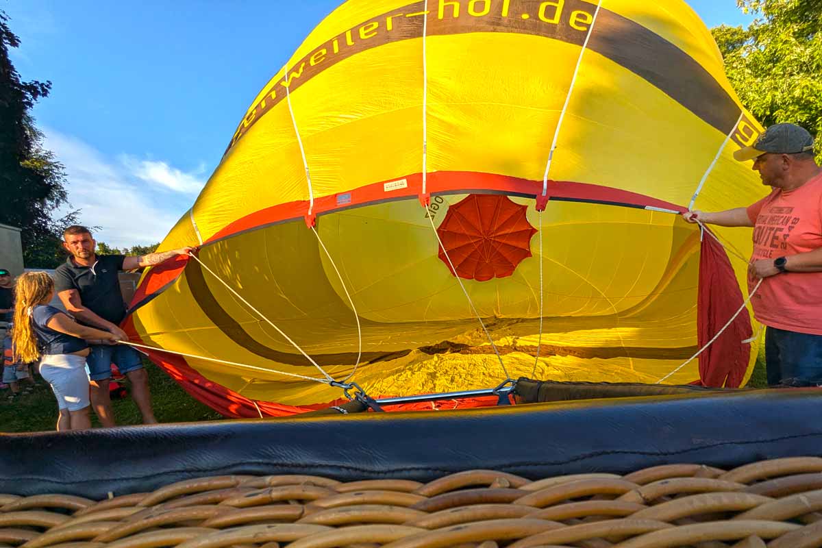 Heißluftballon