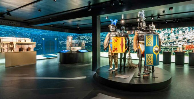 Ausstellungsraum Gladiatoren - Helden des Kolosseums
