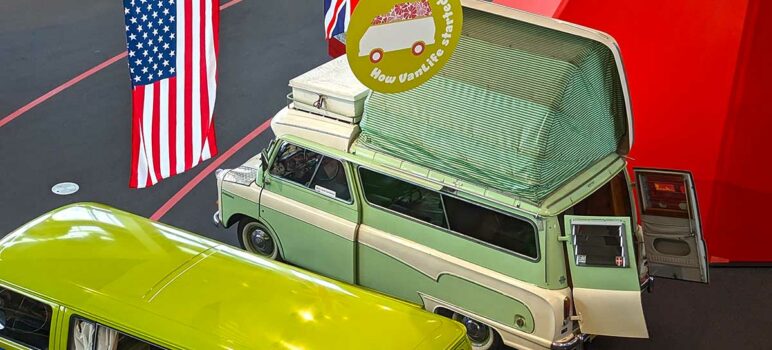 How Vanlife started - Blick in Sonderausstellung