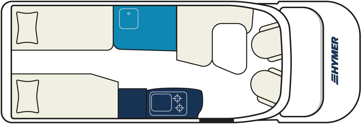 Grundriss Hymer ML-T 570 Experience