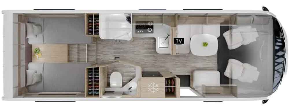 Grundriss Kabe Imperial Traq i830 LBQ
