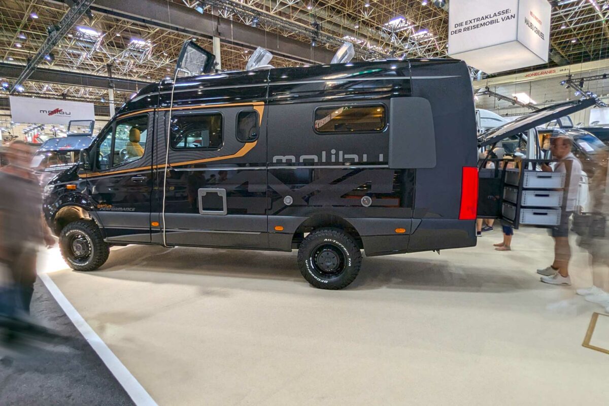 Malibu genius auf dem Caravan Salon 2024