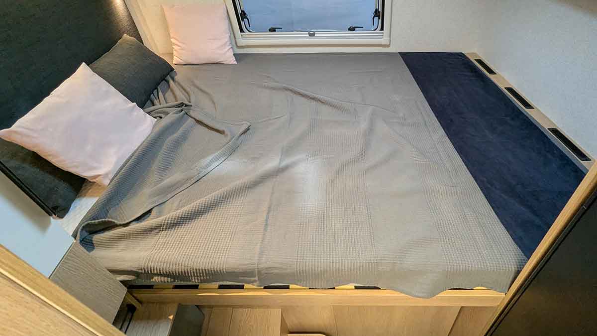 Querbett im Mooveo TEI F63