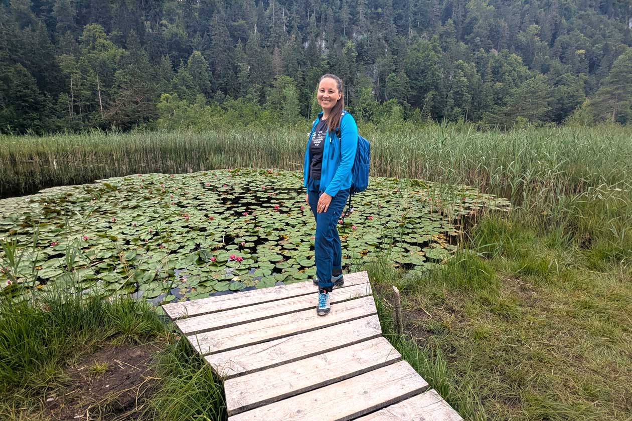 Vanessa Richter am Schwansee